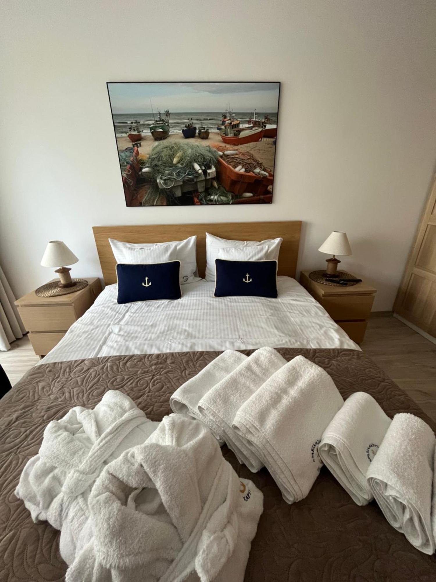 Apartament Kapitanskie Kasprowicza 20b Basen Sauny Jacuzzi Grota Solna Silownia Kołobrzeg